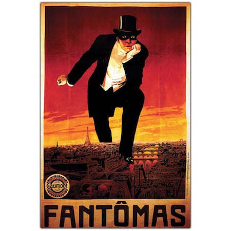 'Fantomas' Canvas Art,26x32